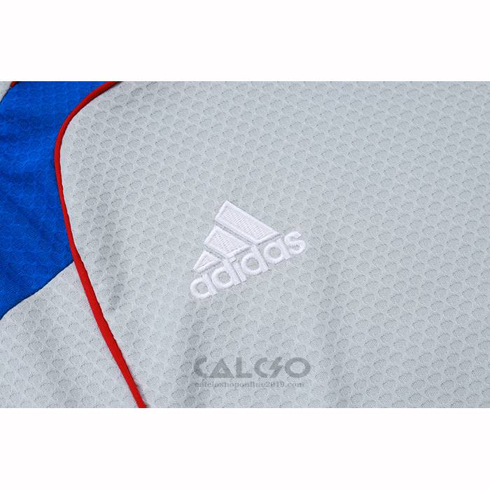 Tuta da Track Bayern Monaco Manica Corta 2025-2026 Grigio - Pantaloncini
